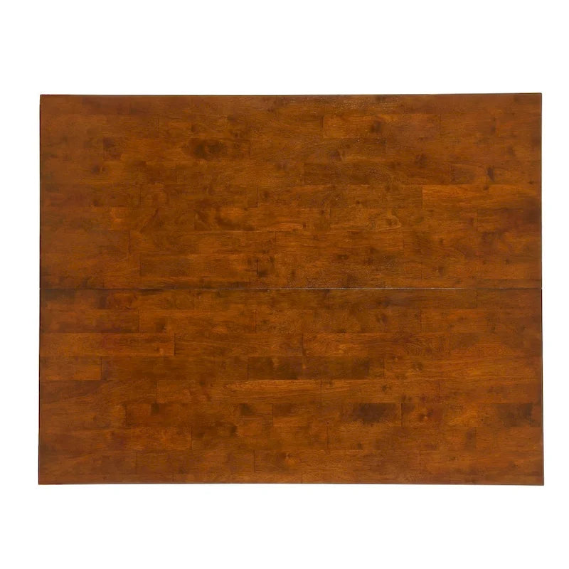 Wood Extendable Counter Height Dining Table with Storage