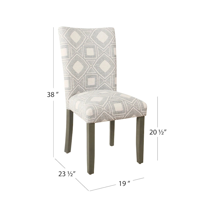 Classic Parsons Dining Chair, Set of 2