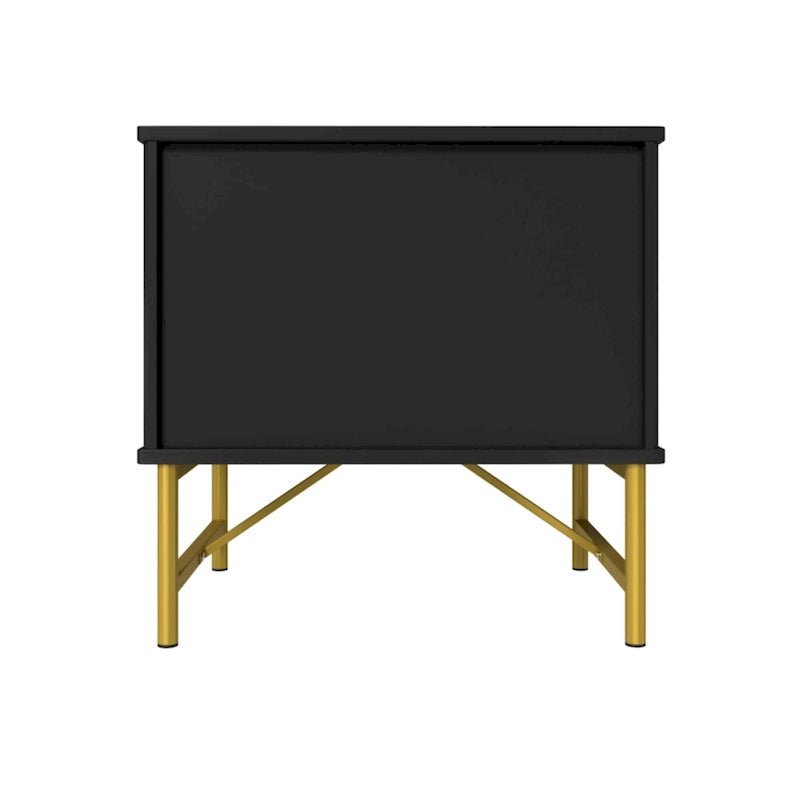 Moderní noční stolek z MDF se 2 zásuvkami
