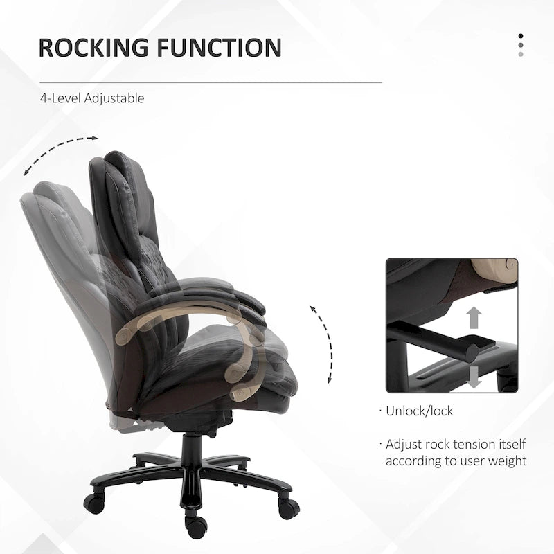 Heavy Duty Ergonomic Office Chair 350 lbs