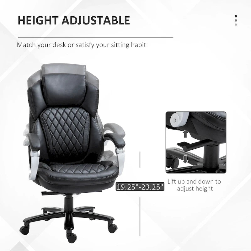 Heavy Duty Ergonomic Office Chair 350 lbs