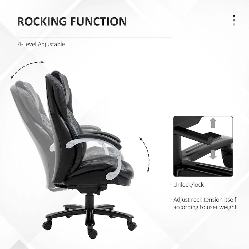 Heavy Duty Ergonomic Office Chair 350 lbs