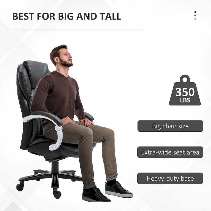 Heavy Duty Ergonomic Office Chair 350 lbs