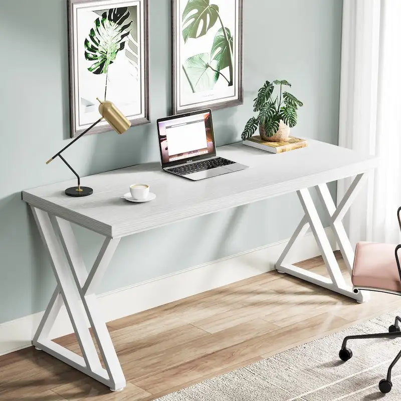 55 Heavy Duty Computer Desk, Office Desk