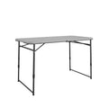 Indoor/Outdoor 4 ft. Fold-in-Half Portable Utility Table