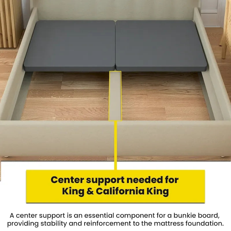 1.5" Split Fully Assembled Bunkie Board for Mattress Support