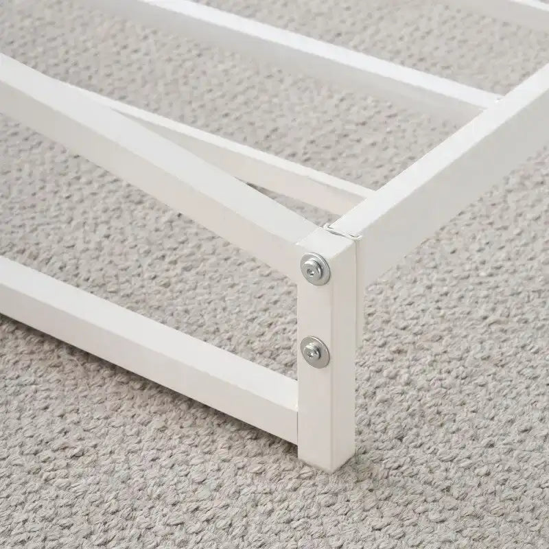 Convex Metal Platform Bed Frame