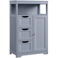 Bathroom Floor Cabinet Storage Organizer