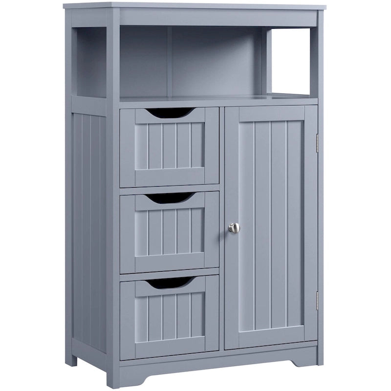 Bathroom Floor Cabinet Storage Organizer