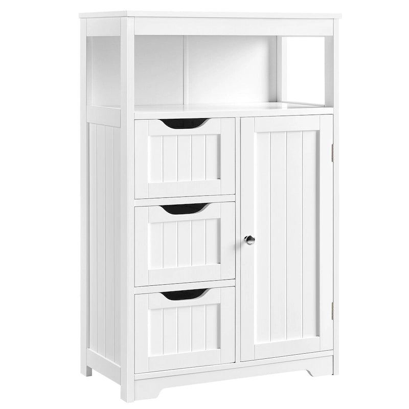 Bathroom Floor Cabinet Storage Organizer