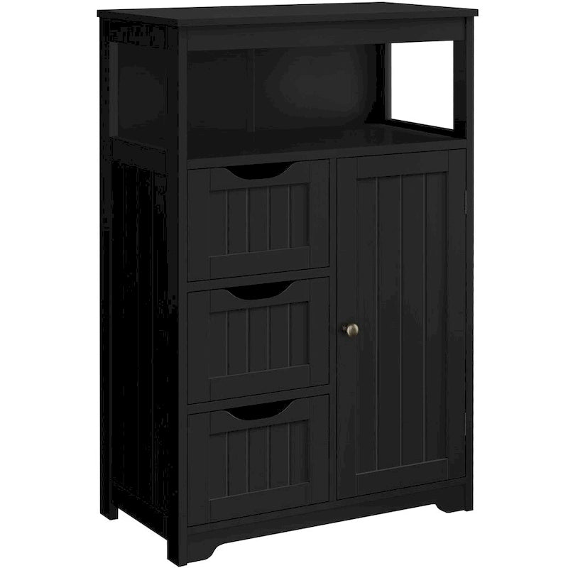 Bathroom Floor Cabinet Storage Organizer