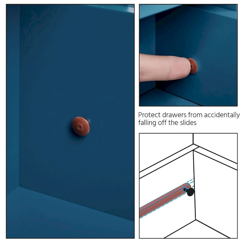 Bathroom Floor Cabinet Storage Organizer