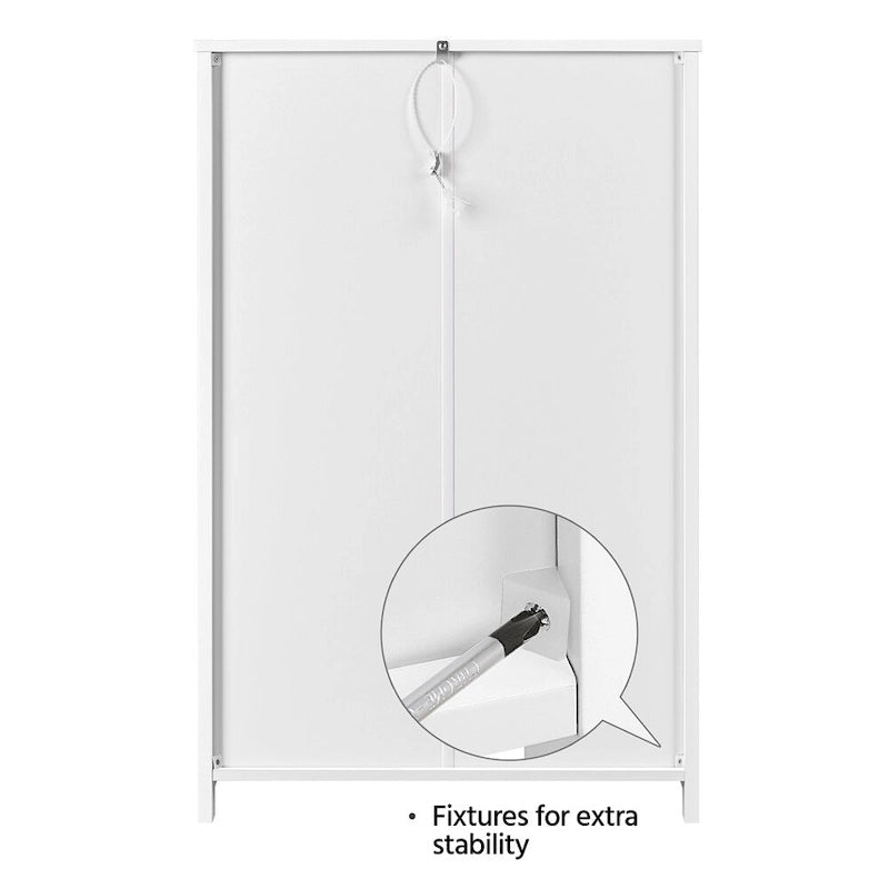 Bathroom Floor Cabinet Storage Organizer